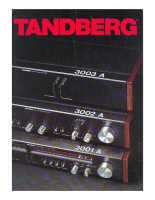 Tandberg TPA-3003-A - Brochure